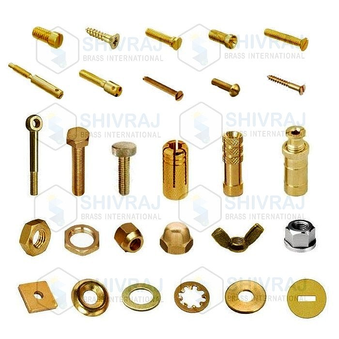 BRASS FASTENERS - Brass Nuts, Bolts, Washers, Screws, Anchors, Studs  Manufacturer in Jamnagar, India