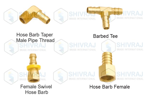 BRASS HOSE BARB FITTINGS - Brass Fittings Manufacturer in India