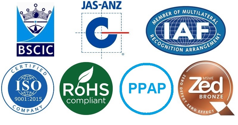 ISO 9001 2015 -BSCIC-JAS-ANZ-IAF-ROHS-ZED-PPAP-Certifications-Shivraj-Brass-International